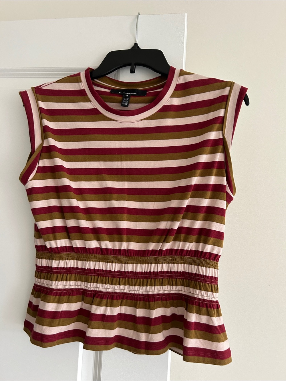 WHBM Striped Sleeveless Top. Size XS